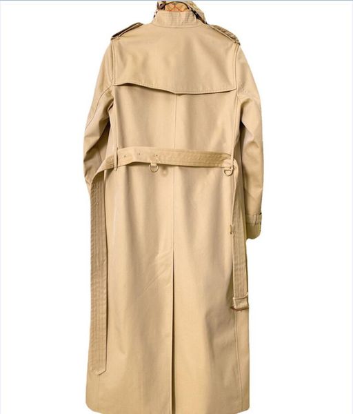 23-designer women fashion paris middle long trench coat brand design double breasted coat cotton fabric size s-2xl, Tan;black
23-designer women fashion paris middle long trench coat brand design double breasted coat cotton fabric size s-2xl, Tan;black