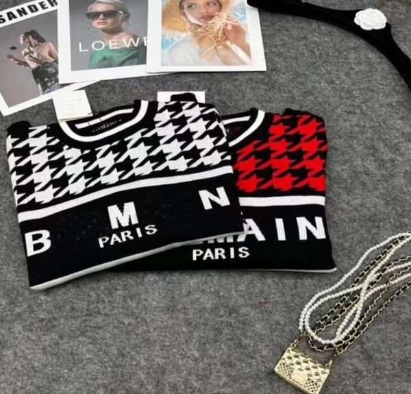 2022 autumn winter casual knitted houndstooth sweater women pullover sweaters loose jumper o neck long sleeve b printed sweater wo4002063, White;black
2022 autumn winter casual knitted houndstooth sweater women pullover sweaters loose jumper o neck long sleeve b printed sweater wo4002063, White;black