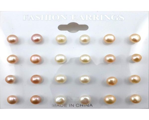 high grade freshwater pearl earring stud 8mm natural pearl jewelry 50 pairs whole9321157, Golden;silver
high grade freshwater pearl earring stud 8mm natural pearl jewelry 50 pairs whole9321157, Golden;silver
