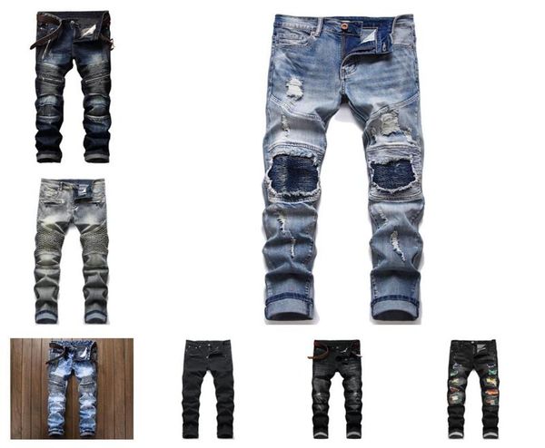 men badge rips stretch black jeans men039s fashion slim fit washed motocycle denim pants panelled hip hop trousers9334723, Blue
men badge rips stretch black jeans men039s fashion slim fit washed motocycle denim pants panelled hip hop trousers9334723, Blue