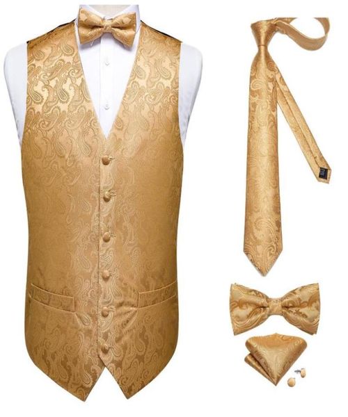 men039s vests brand vest tie and bow set for men silk gold yellow suit wedding party formal business waistcoat male clothes6390735, Black;white
men039s vests brand vest tie and bow set for men silk gold yellow suit wedding party formal business waistcoat male clothes6390735, Black;white