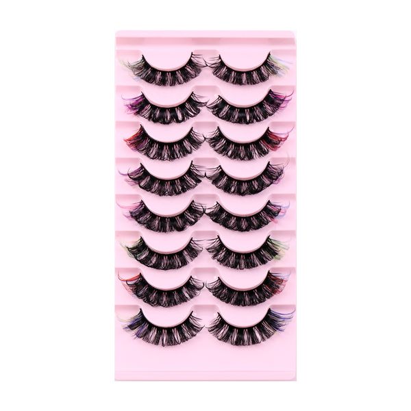 reusable handmade false eyelashes with color fluffy wispy thick natural colored fake lashes mink full strip lash extensions dhl
reusable handmade false eyelashes with color fluffy wispy thick natural colored fake lashes mink full strip lash extensions dhl