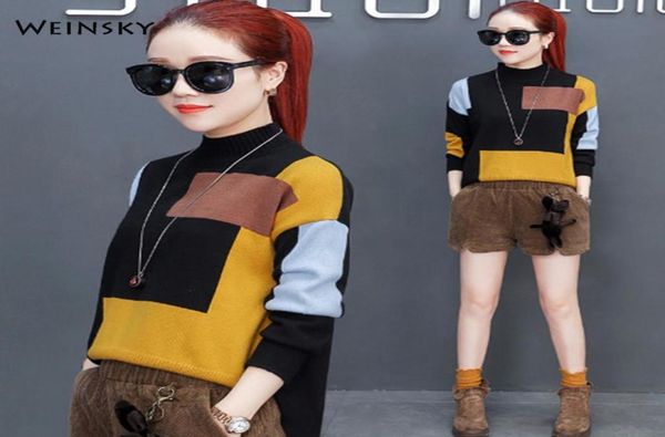 women turtleneck knitted sweater and pullovers korean fashion casual style female sweaters 2019 autumn and winter new y2001168259386, White;black
women turtleneck knitted sweater and pullovers korean fashion casual style female sweaters 2019 autumn and winter new y2001168259386, White;black