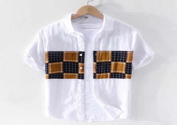 summer men shirt short sleeve white color matching shirts for men fashion retro shirt mens m3xl2167557, White;black
summer men shirt short sleeve white color matching shirts for men fashion retro shirt mens m3xl2167557, White;black