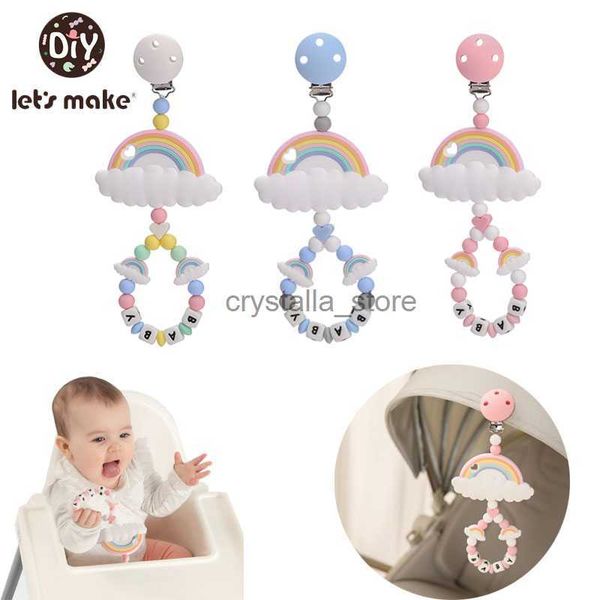 let's make rainbow teether baby bed hanging rattles toy shape crochet beads bracelet pram clip baby rattle baby carriage toy hkd230817
let's make rainbow teether baby bed hanging rattles toy shape crochet beads bracelet pram clip baby rattle baby carriage toy hkd230817