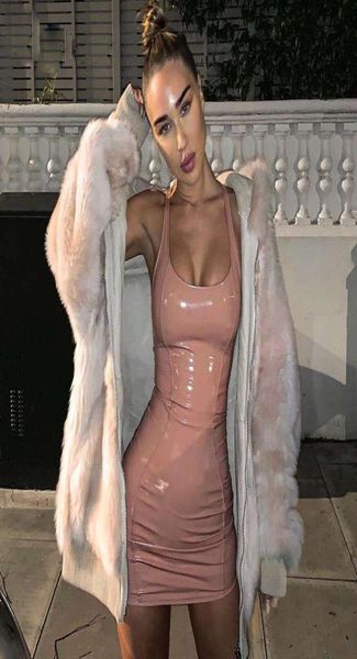 casual dresses mini summer dress 2021 pu leather sleeveless woman party night club wear tight neon pink bodycon4872796, Black;gray
casual dresses mini summer dress 2021 pu leather sleeveless woman party night club wear tight neon pink bodycon4872796, Black;gray