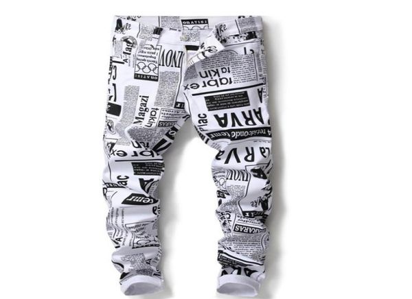 newspaper printed pattern designer jeans men039s white letter painted elastic skinny pants slim trousers size 2938 5011 high 6635900, Blue
newspaper printed pattern designer jeans men039s white letter painted elastic skinny pants slim trousers size 2938 5011 high 6635900, Blue