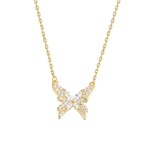 luxury jewelry heart womens necklace sweet 925 sterling silver butterfly necklace shiny zircon pendant ladies elegant clavicle chain wedding
luxury jewelry heart womens necklace sweet 925 sterling silver butterfly necklace shiny zircon pendant ladies elegant clavicle chain wedding