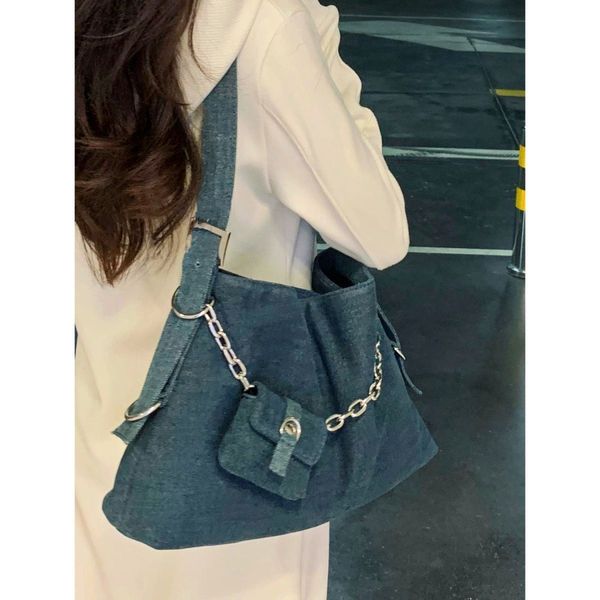 evening bags jiaerdi high street denim handbag women vintage chain large capacity shoulder tote bag ladies retro casual y2k handbags 230817
evening bags jiaerdi high street denim handbag women vintage chain large capacity shoulder tote bag ladies retro casual y2k handbags 230817