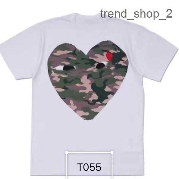 619s on mens play t shirt designer red heart shirt commes casual women shirts des badge garcons high quanlity tshirts cotton embroidery 1 23, White;black
619s on mens play t shirt designer red heart shirt commes casual women shirts des badge garcons high quanlity tshirts cotton embroidery 1 23, White;black