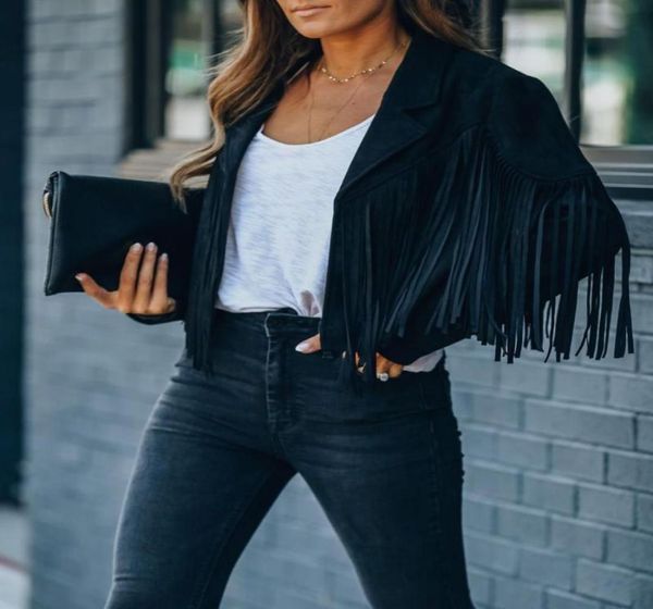 women039s jackets short coat women fall 2021 ladies fringed faux suede jacket motorcycle lapel handsome punk y2k5231881, Black;brown
women039s jackets short coat women fall 2021 ladies fringed faux suede jacket motorcycle lapel handsome punk y2k5231881, Black;brown