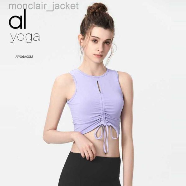 desginer alos yoga t shirt origin2022 summer new nude short style with chest cushion fitness sleeveless tank tight yoga, White
desginer alos yoga t shirt origin2022 summer new nude short style with chest cushion fitness sleeveless tank tight yoga, White