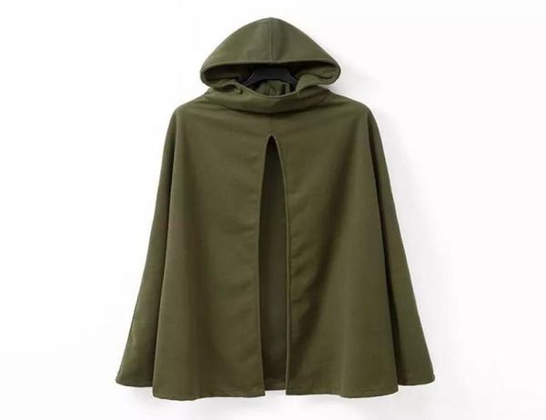 fashion hooded cape coat poncho jacket women autumn winter outerwear coat loose amry green color casacos femininos5146940, Black
fashion hooded cape coat poncho jacket women autumn winter outerwear coat loose amry green color casacos femininos5146940, Black