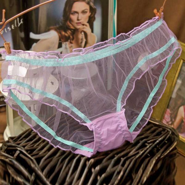 3pcs gauze lace panties transparent candy colors panty thong cotton briefs underwear knickers bikini thin comfort no trace erotic lingerie 7, Black;pink
3pcs gauze lace panties transparent candy colors panty thong cotton briefs underwear knickers bikini thin comfort no trace erotic lingerie 7, Black;pink