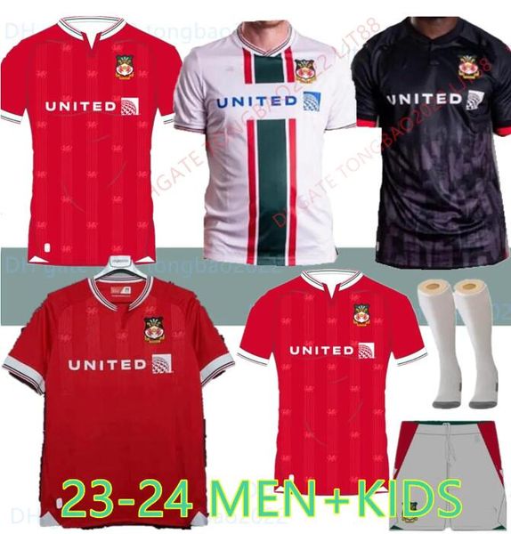 23 24 wrexham soccer jerseys 2023 2024 s. boden f. takyi p. rutherford s. wedgbury allsopp billy ashcroft football shirt men kids kits full, Black;yellow
23 24 wrexham soccer jerseys 2023 2024 s. boden f. takyi p. rutherford s. wedgbury allsopp billy ashcroft football shirt men kids kits full, Black;yellow