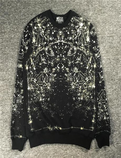 2021 fallwinter fashion men039s sweatshirt starry sky constellation spray paint printed round neck outer wear couple loose com8014990, Black
2021 fallwinter fashion men039s sweatshirt starry sky constellation spray paint printed round neck outer wear couple loose com8014990, Black