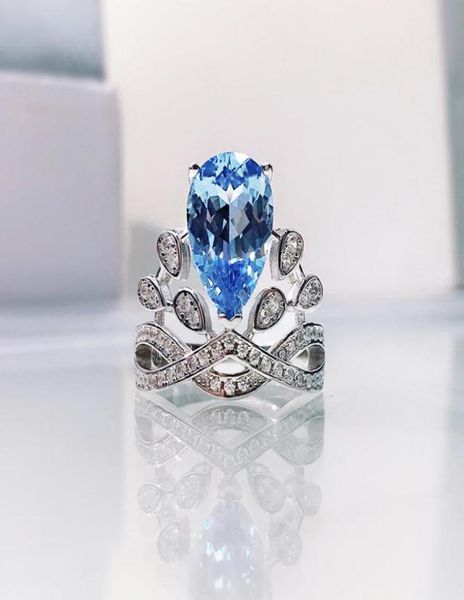 2021 new crown 8x12 aquamarine zircon ring female simple lady fashion style57883146640120, Golden;silver
2021 new crown 8x12 aquamarine zircon ring female simple lady fashion style57883146640120, Golden;silver