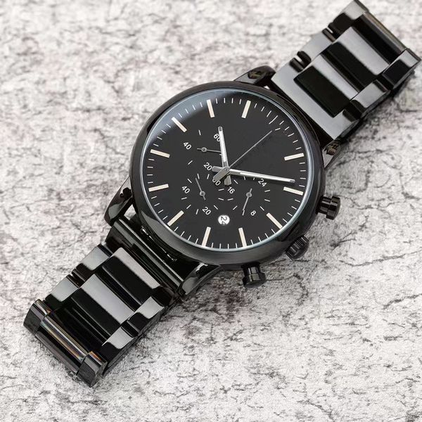 men genuine leather watch 42mm full function stainless steel satch fashion casual clock big man wristwatches luxury quartz movement clasic w, Slivery;golden
men genuine leather watch 42mm full function stainless steel satch fashion casual clock big man wristwatches luxury quartz movement clasic w, Slivery;golden