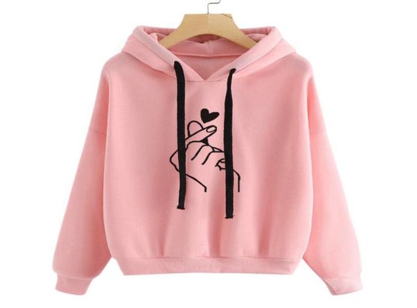 womens hoodie sweatshirt jumper hooded pullover long sleeve finger heart printed funny streetwear sweatshirt hoodies mujer1825265, Black
womens hoodie sweatshirt jumper hooded pullover long sleeve finger heart printed funny streetwear sweatshirt hoodies mujer1825265, Black