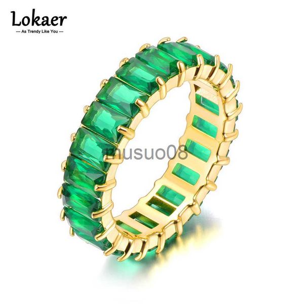 band rings lokaer trendy stainless steel bling white green cubic zirconia charm rings for women exquisite luxury waterproof jewelry r23022 j, Silver
band rings lokaer trendy stainless steel bling white green cubic zirconia charm rings for women exquisite luxury waterproof jewelry r23022 j, Silver