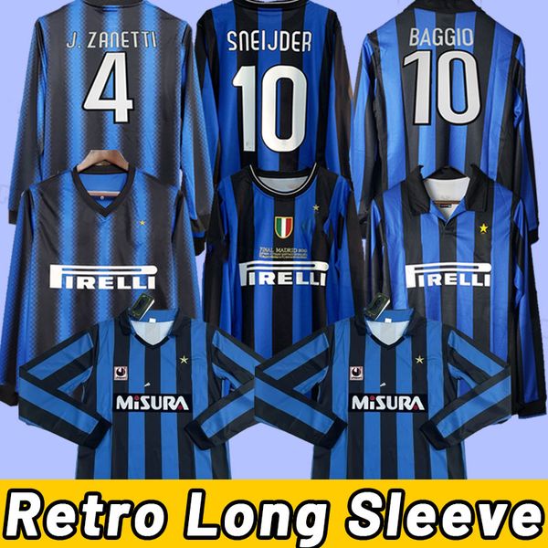 2009 retro soccer jerseys milito sneijder zanetti milan eto'o football djorkaeff baggio adriano inter batistuta long sleeve 09 10 11 98, Black;yellow
2009 retro soccer jerseys milito sneijder zanetti milan eto'o football djorkaeff baggio adriano inter batistuta long sleeve 09 10 11 98, Black;yellow