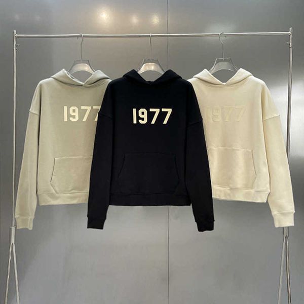 ess hoodie selling essentials fog season 7 1977 chest flocking men's and women's fg hooded sweater coat men's trendy men', Black
ess hoodie selling essentials fog season 7 1977 chest flocking men's and women's fg hooded sweater coat men's trendy men', Black