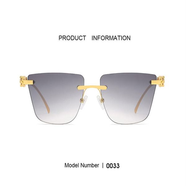 new leopard head women sunglasses butterfly shaped frame sunshade rimless fashion decorative glasses ladies prescript219z, White;black
new leopard head women sunglasses butterfly shaped frame sunshade rimless fashion decorative glasses ladies prescript219z, White;black
