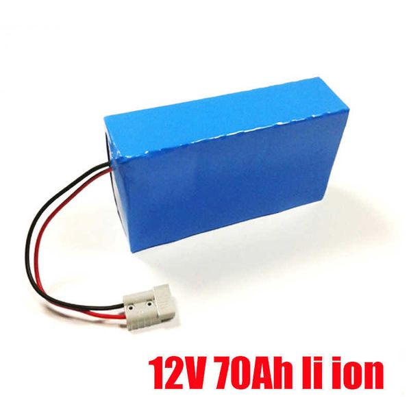Image of Lithium ion 12v 70ah exide battery for fishing lights/solar lighting+10A charger
