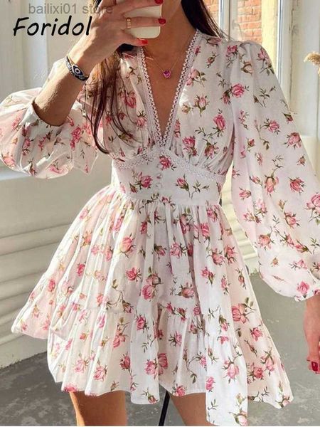 basic casual dresses women floral v neck puff sleeve lace sweet short dress white button long sleeve beach party vestidos boho t230817, Black;gray
basic casual dresses women floral v neck puff sleeve lace sweet short dress white button long sleeve beach party vestidos boho t230817, Black;gray