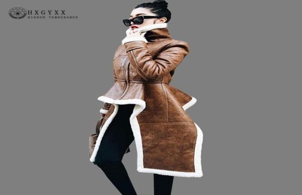 irregular faux leather jacket women imitation sheepskin coats thick slim lamb wool shearling jacket winter outwear 2020 okd7085398344, Black
irregular faux leather jacket women imitation sheepskin coats thick slim lamb wool shearling jacket winter outwear 2020 okd7085398344, Black