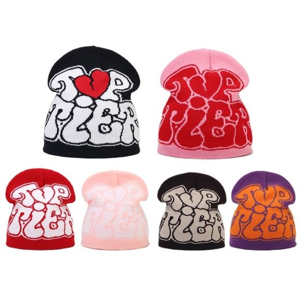 beanieskull caps autumn winter heart letter pullover hats mens and womens knitted wool warm gorras y2k outdoor riding windproof hat 230816, Blue;gray
beanieskull caps autumn winter heart letter pullover hats mens and womens knitted wool warm gorras y2k outdoor riding windproof hat 230816, Blue;gray