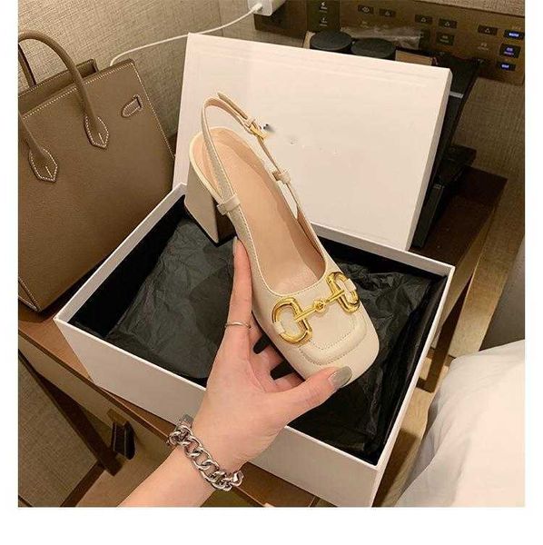 grape mother's same 2023 new thick high-heeled horsetail buckle single shoes women's side head shallow mouth elegant summer sandal, Black
grape mother's same 2023 new thick high-heeled horsetail buckle single shoes women's side head shallow mouth elegant summer sandal, Black