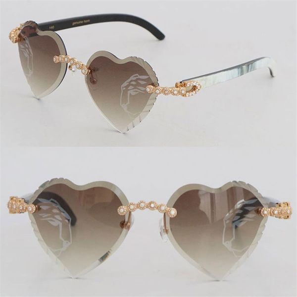 luxury moissanite diamond set rimless sunglasses for women original white inside black buffalo horn men glasses carved angled tnia333q, White;black
luxury moissanite diamond set rimless sunglasses for women original white inside black buffalo horn men glasses carved angled tnia333q, White;black