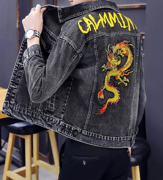 spring autumn 2020 fashion chinese dragon denim jacket male korean loose spring autumn men039s jacket hombre trend men clothing2532235, Black;brown
spring autumn 2020 fashion chinese dragon denim jacket male korean loose spring autumn men039s jacket hombre trend men clothing2532235, Black;brown