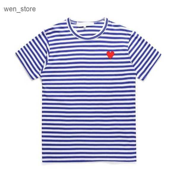 cdg fashion mens play t shirt designer red heart commes casual women shirts des badge garcons high quanlity tshirts cotton embroidery stripe, White;black
cdg fashion mens play t shirt designer red heart commes casual women shirts des badge garcons high quanlity tshirts cotton embroidery stripe, White;black