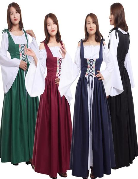 medieval halloween costumes for women renaissance dresses gowns carnival party irish victorian corset costume cosplay clothe3805668, Black;red
medieval halloween costumes for women renaissance dresses gowns carnival party irish victorian corset costume cosplay clothe3805668, Black;red
