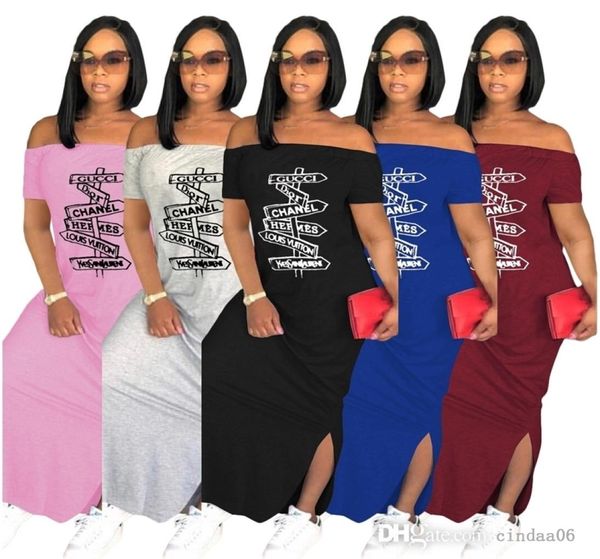 plus size s3xl summer womens causal maxi dresses designer split short sleeve dress letter print clothing7901323, Black;gray
plus size s3xl summer womens causal maxi dresses designer split short sleeve dress letter print clothing7901323, Black;gray