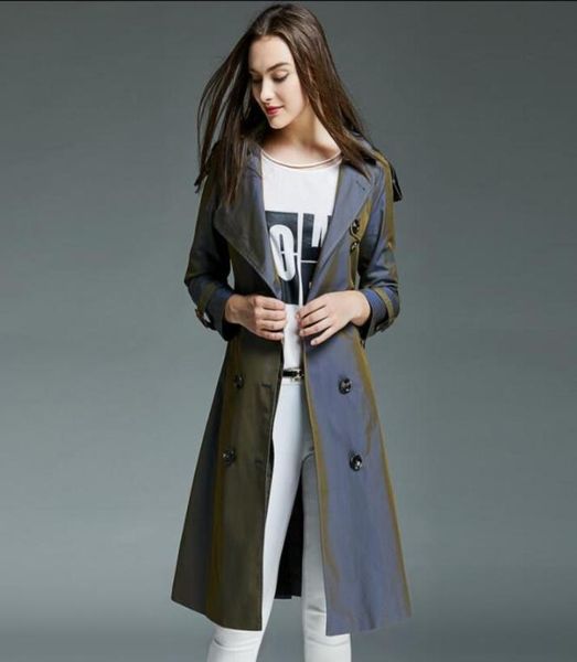 chameleon trench coat for women long sleeves coats womens casaco feminino overcoat woman spring ladies autumn european bai708761500, Tan;black
chameleon trench coat for women long sleeves coats womens casaco feminino overcoat woman spring ladies autumn european bai708761500, Tan;black