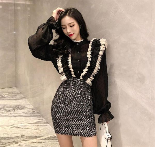 women turtleneck patchwork lace ruffles blouses shirts female full flare sleeve chic chiffon blouses for girls gt6742423025, White
women turtleneck patchwork lace ruffles blouses shirts female full flare sleeve chic chiffon blouses for girls gt6742423025, White