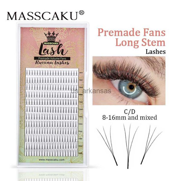 false eyelashes masscaku premade volume wide fans eyelashes long stem russian volume professional eyelash extensions false individual makeup 
false eyelashes masscaku premade volume wide fans eyelashes long stem russian volume professional eyelash extensions false individual makeup