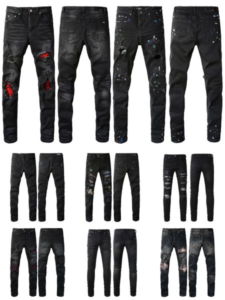 luxury jeans black ripped designer jeans skinny mens fit distressed torn for man rip pants damaged patchwork long zipper distress destroyed, Blue
luxury jeans black ripped designer jeans skinny mens fit distressed torn for man rip pants damaged patchwork long zipper distress destroyed, Blue