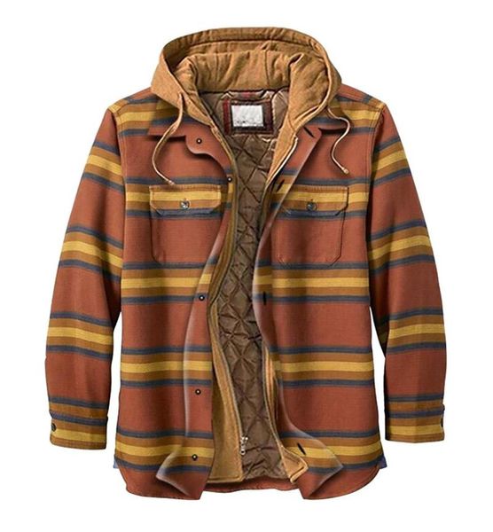 men039s jackets european american quilted lined button down cotton plaid autumn winter shirt add velvet warm longsleeved jacke5146122, Black;brown
men039s jackets european american quilted lined button down cotton plaid autumn winter shirt add velvet warm longsleeved jacke5146122, Black;brown