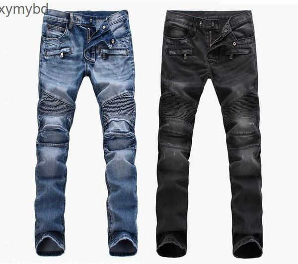 fashion men's foreign trade light blue black jeans pants motorcycle biker men washing to do the old fold men trousers casual runway den
fashion men's foreign trade light blue black jeans pants motorcycle biker men washing to do the old fold men trousers casual runway den