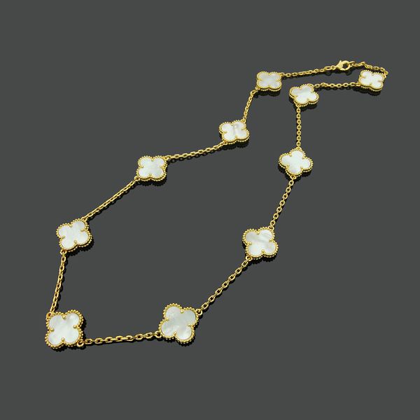 white color women luxury designer necklace extravagant shell 10 flowers pendant necklaces fashion jewelry, Silver
white color women luxury designer necklace extravagant shell 10 flowers pendant necklaces fashion jewelry, Silver