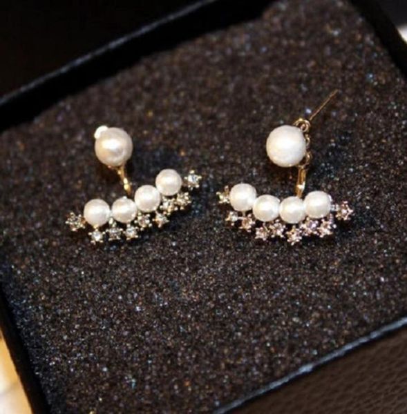 fashion trendy chic diamond pearl earrings unique designer elegant stud earrings for woman girls gifts with box6720831, Golden;silver
fashion trendy chic diamond pearl earrings unique designer elegant stud earrings for woman girls gifts with box6720831, Golden;silver