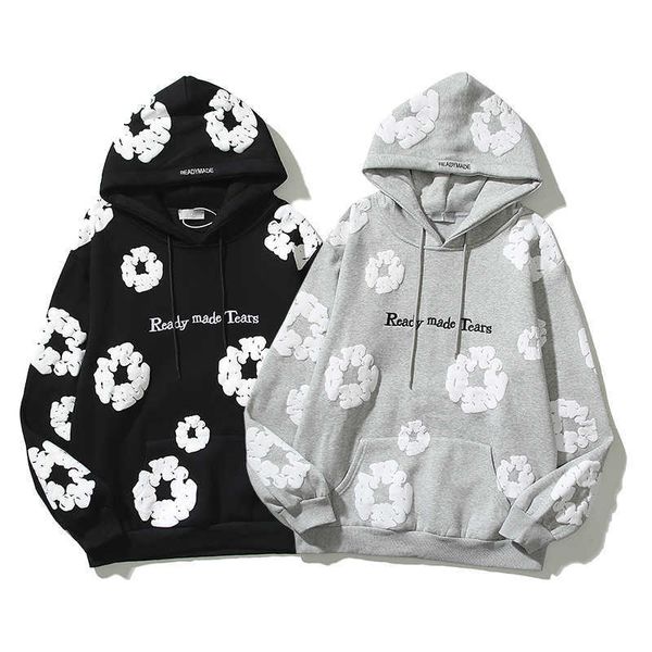 men's sweater readymade style vintage three-dimensional foam kapok printing graffiti men and women's embroidered sweater, Black
men's sweater readymade style vintage three-dimensional foam kapok printing graffiti men and women's embroidered sweater, Black