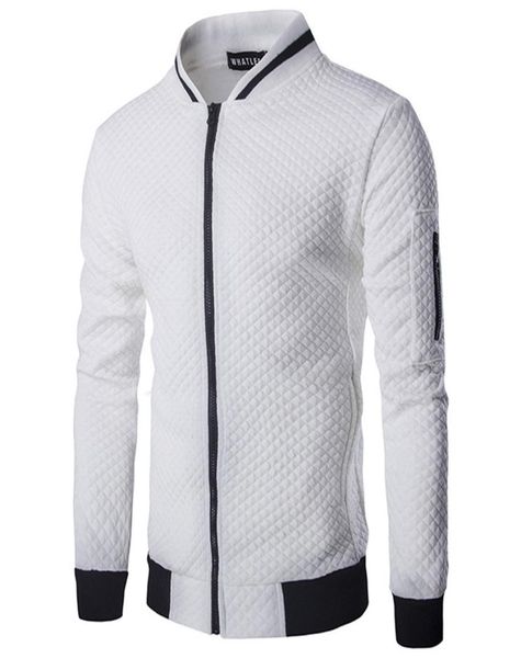 men039s veste homme bomber fit argyle zipper jacket casual jacket 2018 autumn new trend white fashion men039s8123982, Black;brown
men039s veste homme bomber fit argyle zipper jacket casual jacket 2018 autumn new trend white fashion men039s8123982, Black;brown