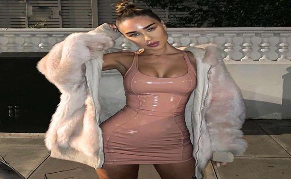 casual dresses mini summer dress 2021 pu leather sleeveless woman party night club wear tight neon pink bodycon6979039, Black;gray
casual dresses mini summer dress 2021 pu leather sleeveless woman party night club wear tight neon pink bodycon6979039, Black;gray
