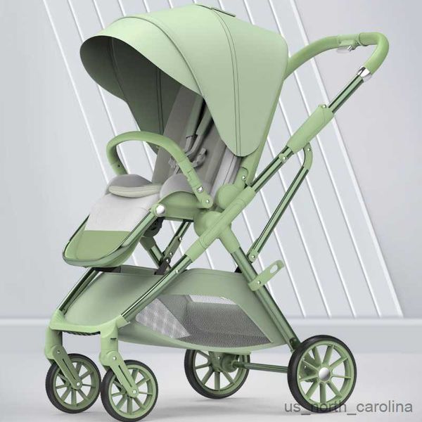 

strollers# portable baby strollers baby travel folding infant trolley pram shock high view can sit or lie down baby carriage light stroller