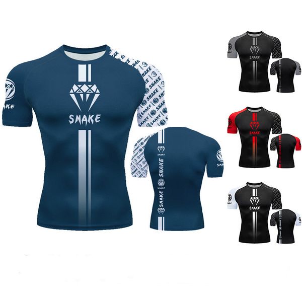men's short sleeved comprehensive combat training combat sanda suit, tight fitting, White;black
men's short sleeved comprehensive combat training combat sanda suit, tight fitting, White;black